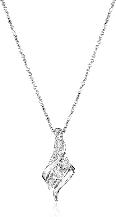 Four Stone Diamond Necklace