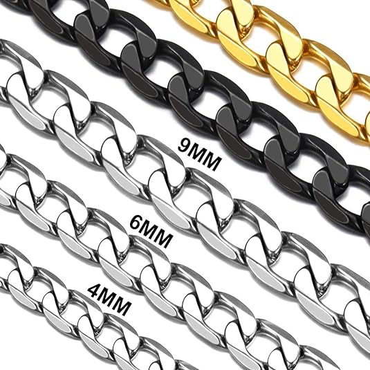 Platinum Cuban Link Chain -