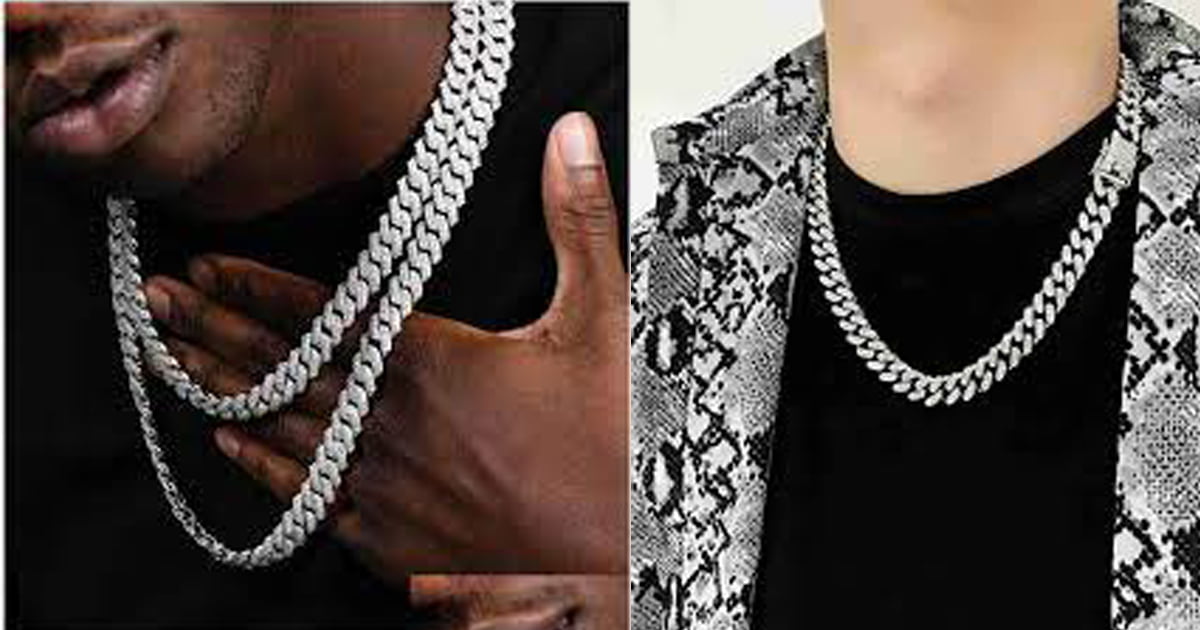 Platinum Cuban Link Chain