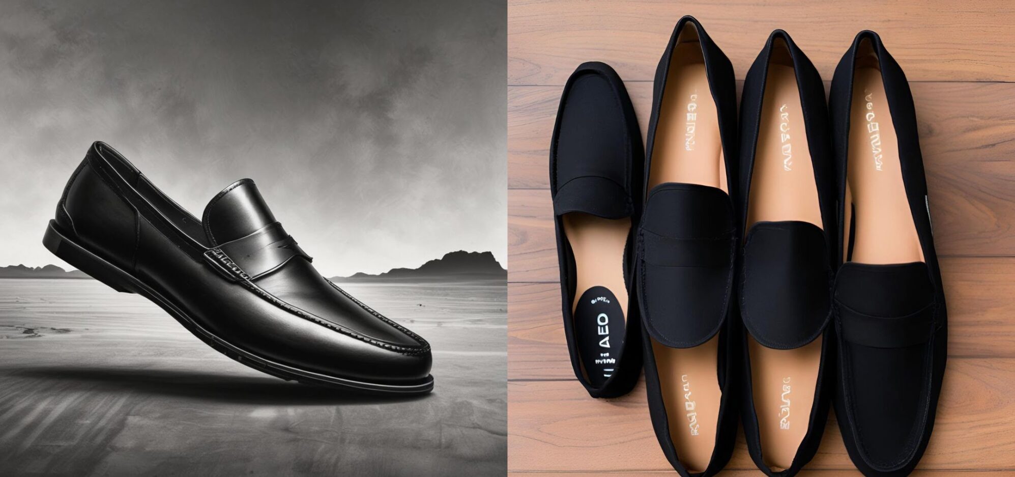 All Black, Brand Loafers