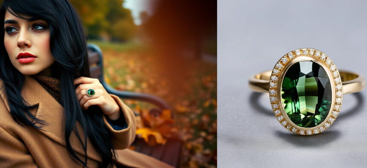 Green Tourmaline Rings: Sensational Invasion Really Best In 2024 4 Green Tourmaline Ring Gold