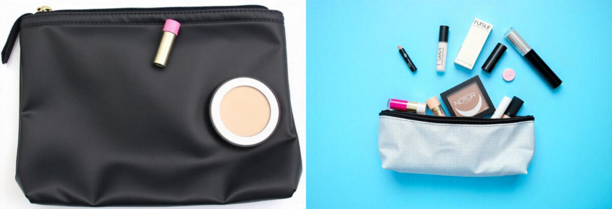 How A Lay Flat Makeup Bag Makes Ultimate Packing? 2 flat lay makeup brush bag