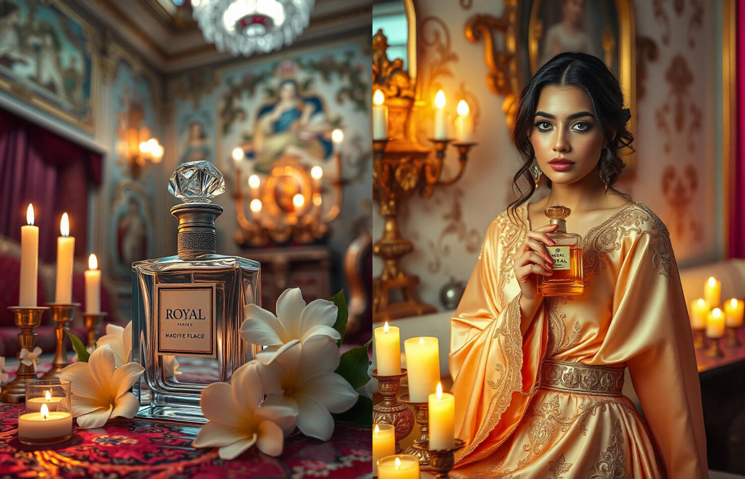 Lady with Royal Perfumes