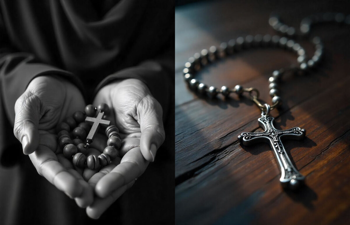 What Is a Rosary Necklace and How to Use It? 6 rosary style necklace,