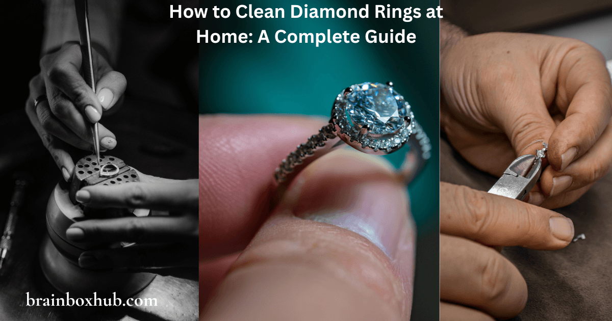 How to Clean Diamond Rings at Home