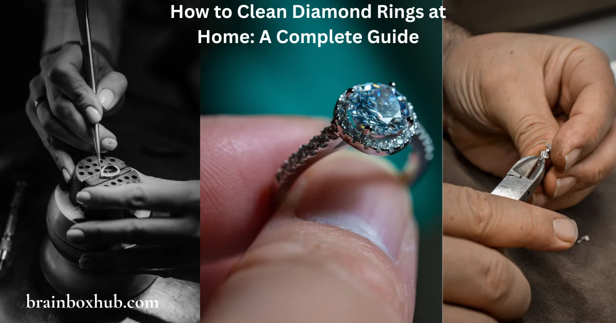 How to Clean Diamond Rings at Home