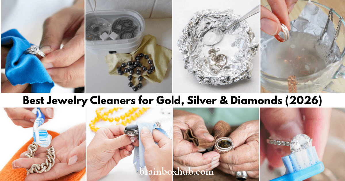 jewelry cleaner for gold, silver and diamonds